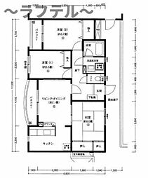新世ふじみ野マンション 3LDKの間取図画像