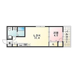 F maison LORE III番館 3階/-