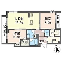 プレクシアガーデン 00204 ｜ 埼玉県川口市西川口５丁目282-1（賃貸マンション2LDK・2階・71.82㎡） その2