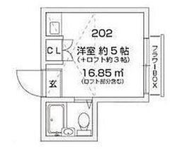 間取図画像 ワンルーム