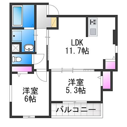 K1山之内_間取り_0