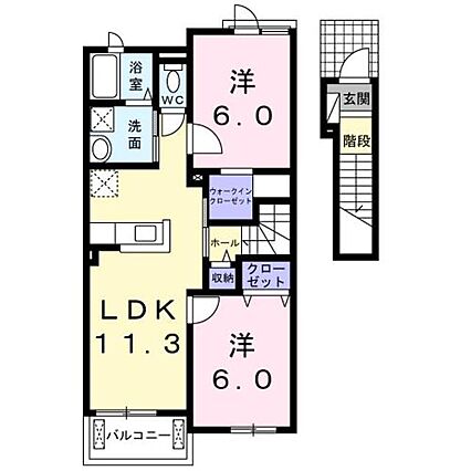 ドゥ・コリーヌ二番館_間取り_0
