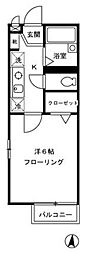 タントハウス 1Kの間取図画像