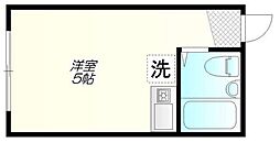 ライフピアアモール ワンルームの間取図画像