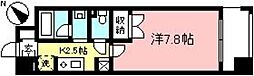 クラシックパーク千秋 1Kの間取図画像