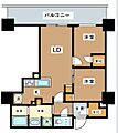 プラウドタワー平井6階22.5万円