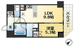 リーガル神戸三宮II 9階
