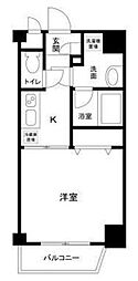 レジデンス東武練馬 1Kの間取図画像