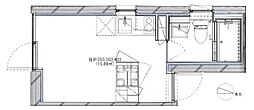 creal桜台 ワンルームの間取図画像