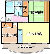 コーポ遠藤Ａ・Ｂ A203 ｜ 静岡県富士市鈴川西町3-7（賃貸マンション2LDK・2階・54.09㎡） その2