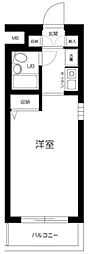 グランドコート江古田 ワンルームの間取図画像