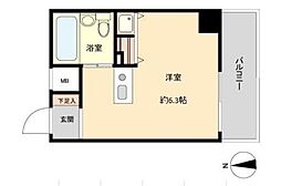 サイトピア ワンルームの間取図画像