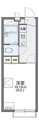 レオパレスポピンズ 1Kの間取図画像