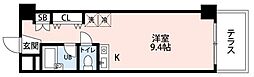 ドル・チェ ワンルームの間取図画像