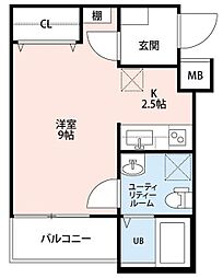 間取図画像 ワンルーム