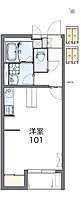 レオネクストシーガーデン 106 ｜ 新潟県北蒲原郡聖籠町大字次第浜5250（賃貸アパート1K・1階・30.84㎡） その2