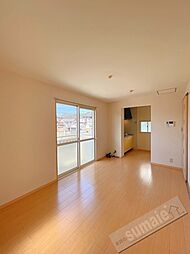 カルム・ロジュマンII 2階1Kのリビング/ダイニング