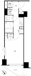 ルーブル大塚伍番館 1Kの間取図画像