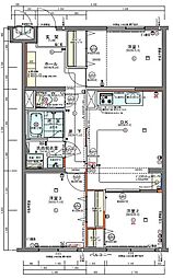 エマーレ南大泉Nord 3DKの間取図画像