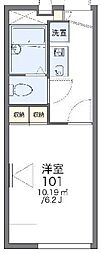 レオパレス玉川学園 1Kの間取図画像