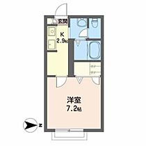 フルール八橋 203 ｜ 秋田県秋田市八橋本町３丁目20-39（賃貸アパート1K・2階・24.80㎡） その2