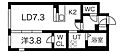 tocotamaterrace池上2階15.0万円