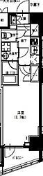 ＳＲＥＳＩＤＥＮＣＥ曳舟 11階1Kの間取り