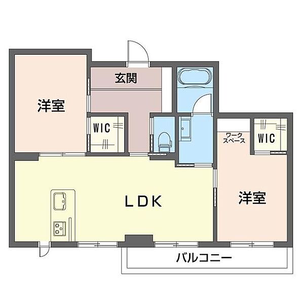 シャーメゾン　フナツ 00202｜山梨県南都留郡富士河口湖町船津(賃貸マンション2LDK・2階・73.54㎡)の写真 その2