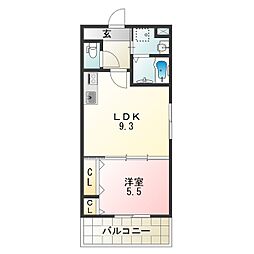 マック プラージュ エッジ 1階/-