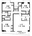 小石川コート4階43.8万円