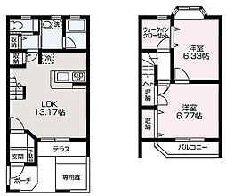 アランフェス 2LDKの間取図画像