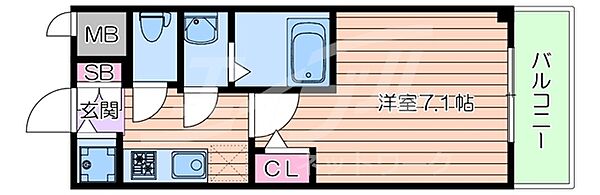 S-RESIDENCE天満Gracis ｜大阪府大阪市北区天満橋３丁目(賃貸マンション1K・9階・22.50㎡)の写真 その2