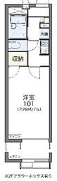 レオパレスmagnolia幕張 1Kの間取図画像