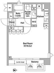 間取図画像 ワンルーム