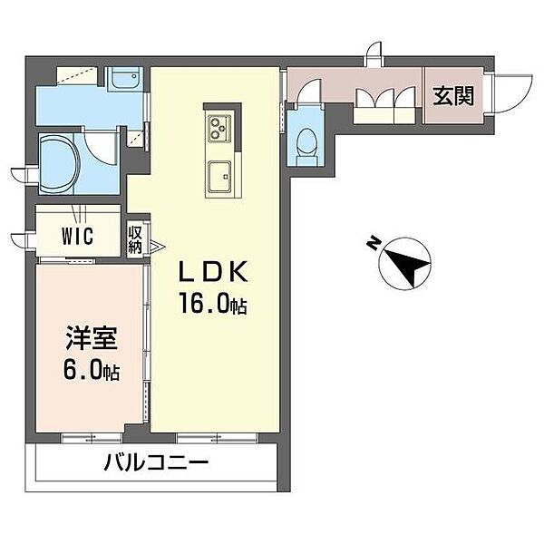 シャーメゾンアリスト 00205｜埼玉県さいたま市緑区大字下野田(賃貸マンション1LDK・2階・55.70㎡)の写真 その2