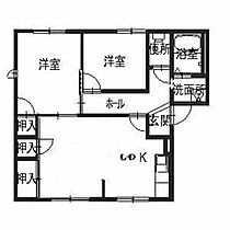 セントラルヴィラI，II 0103 ｜ 京都府福知山市昭和新町110（賃貸アパート2LDK・1階・50.00㎡） その2