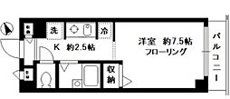甲良町ハウス 1Kの間取図画像