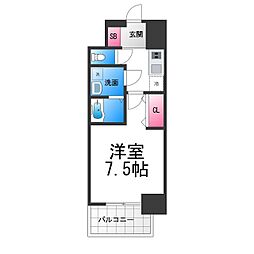 堺市西区浜寺石津町西1丁マンション 1Kの間取図画像