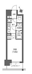 Cross吉祥寺 1Kの間取図画像