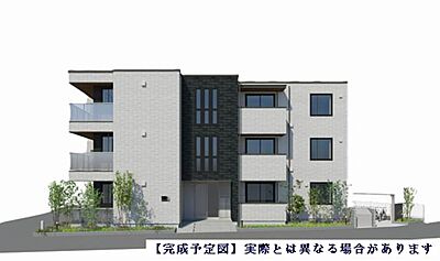 外観：□積水ハウス施工の賃貸住宅『シャーメゾン』地震に強い重量鉄骨造！