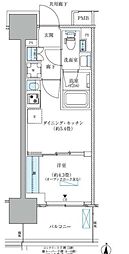 江東区大島4丁目マンション 1DKの間取図画像