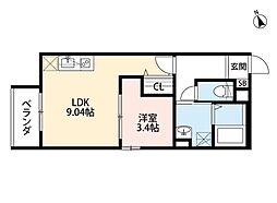 プレミアハイツ浅香山 3階