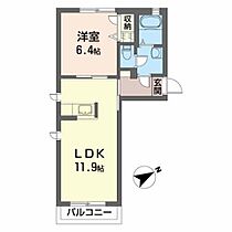 シャーメゾンピノＡ A201 ｜ 青森県八戸市諏訪３丁目7-4（賃貸アパート1LDK・2階・41.25㎡） その2