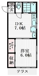 間取図画像 1DK