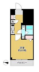ＳＨＯＫＥＮ Ｒｅｓｉｄｅｎｃｅ高島平II 2階1Kの間取り
