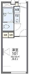 レオパレスさくら小町 1Kの間取図画像