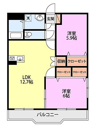アイビーKY_間取り_0