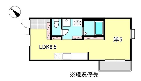 Bene海老名 202｜神奈川県海老名市国分北１丁目(賃貸アパート1LDK・2階・30.60㎡)の写真 その2