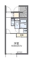 LEONEXTYKG 1Kの間取図画像
