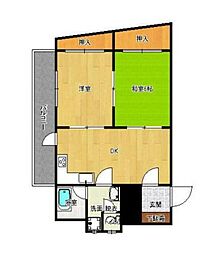 間取図画像 2DK